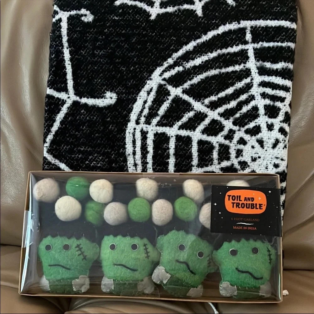 Toil and Trouble Frankenstein Garland